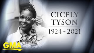 Celebrating the life of Hollywood icon Cicely Tyson l GMA [upl. by Mathilda]