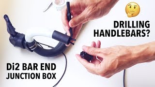 How to use Di2 EWRS910 bar end junction with ANY handlebar [upl. by Muhcon439]