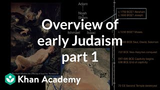 Overview of early Judaism part 1  World History  Khan Academy [upl. by Gwenore]