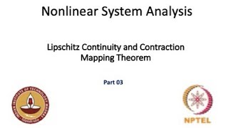 Lipschitz Continuity and Contraction Mapping TheoremPart 03 [upl. by Hyacinthie]