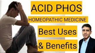 Acidum Phosphoricum Q 30 200 Homeopathic Medicine Uses and Benefits  ED  in Hindi [upl. by Crystal]