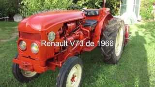 Tracteur RENAULT V73 de 1966 [upl. by Haneekas]