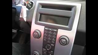 How to remove Radio  CD Changer  from Volvo S40 2006 for repair [upl. by Llehsal]