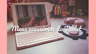 Meus acessórios do tabletIpad  Ana Paula Fogliatto [upl. by Nai]