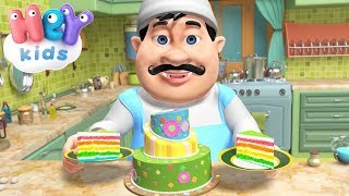 Pat A Cake song 🎂 🍰 HeyKids  Nursery Rhymes [upl. by Zavala]