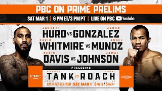 Tank vs Roach FIGHT NIGHT PRELIMS  TankRoach [upl. by Eremaj]