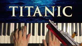 How To Play  Titanic  My Heart Will Go On PIANO TUTORIAL LESSON [upl. by Linskey]