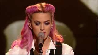 Katy Perry  The One That Got Away Live on X Factor UK [upl. by Lydnek]