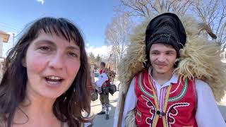 Kukeri Fertility Pegan Ceremony of Bulgaria Folk Phallic symbols for abundance Tsetsi цеци жельомир [upl. by Anitra]