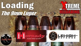 EXTREME RELOADING Loading Lehigh Defense Bullets in the 9mm Luger ep 02 [upl. by Noivart]