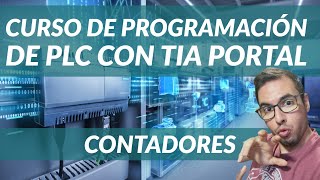 CONTADORES PLC SIEMENS✅ ▶ Como Usar un CONTADOR en TIA PORTAL Te REVELO [upl. by Lhok]