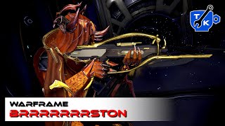 Incarnon Burston aka Brrrrrrrrrrrston  Warframe [upl. by Tnomyar]