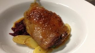 Duck Confit  EASY Professional Method Classic French Recipe [upl. by Lubin]