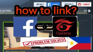 HOW TO LINK YOUR FACEBOOK ACCOUNT TO GARENA in CALL OF DUTY MOBILE CODM [upl. by Ereveniug]