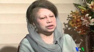 Khaleda Zias Exclusive Interview with VOA [upl. by Mikael]