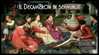 Il DECAMERON di Giovanni Boccaccio in sei minuti [upl. by Eem]