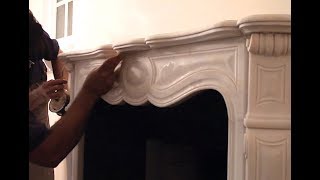 How to Install a Marble Mantel [upl. by Olympium]