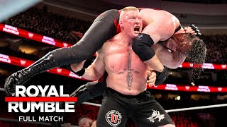 FULL MATCH  Lesnar vs Strowman vs Kane – Universal Title Triple Threat Match Royal Rumble 2018 [upl. by Sacttler]