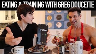 Eating amp Training With Greg Doucette  Squat Challenge  HUGE Anabolic French Toast Breakfast [upl. by Sirod]