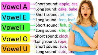 VOWELS amp CONSONANTS  Whats the difference  Learn with examples [upl. by Berni]