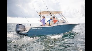 Florida Sportsman Best Boat  Robalo R230 Grady White Freedom 235 Contender 35ST [upl. by Fulmis]