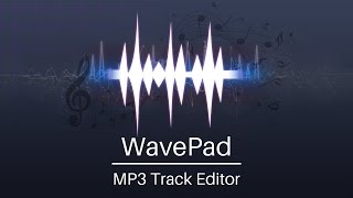 WavePad Audio Editing Tutorial  MP3 Track Editor [upl. by Ollehto81]