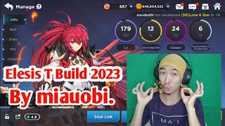 Grand Chase Build Elesis T 2023 BY Miauobi Part 1 [upl. by Elyod]