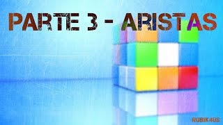 Tutorial como resolver cubo de Rubik  Aristas Parte37 [upl. by Niai]