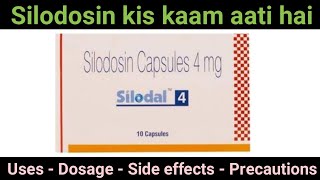 silodosin 4mg tablet  knowledge of medicine health education [upl. by Rodney329]