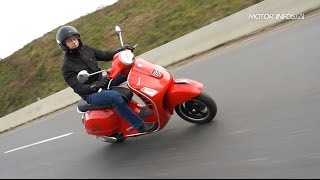 Essai Vespa GTS 125 ABS ASR [upl. by Eph]