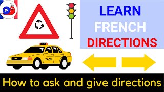 How to give and ask Directions in French Increase your Vocabulary [upl. by Blatt]