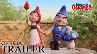 SHERLOCK GNOMES  Official Trailer [upl. by Liamsi]