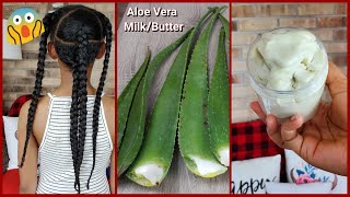 Extreme Aloe Vera Milk Butter For Massive Hair Growth amp Shine  Stop Dryness And Breakage [upl. by Dranek]