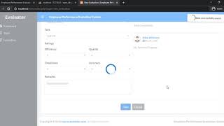 Employee Performance Evaluation System Installation Demo [upl. by Ingelbert]