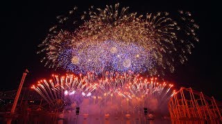 Dragon Fireworks  L’International des Feux LotoQuébec 2018  Montréal  Canada [upl. by Saxen]