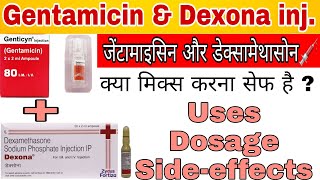 Gentamicin and Dexamethasone injection  Gentamicin and Dexona  Dexona and Gentamicin injection [upl. by Ahsad551]