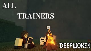 ALL ATTUNEMENT TRAINER LOCATIONS  Deepwoken Tutorial [upl. by Gretta]