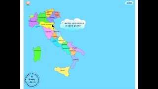 Geografia1 le regioni italiane [upl. by Inram532]