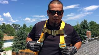 How to Use a Roof Safety Harness  Fall Protection [upl. by Tanhya]