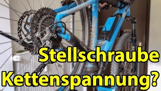 Shimano Schaltung  Kettenspannung [upl. by Glynda]