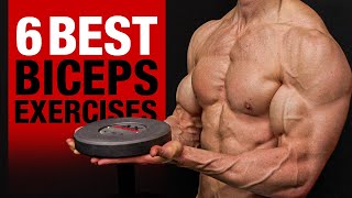 6 BEST Biceps Exercises DON’T SKIP THESE [upl. by Ttezzil734]