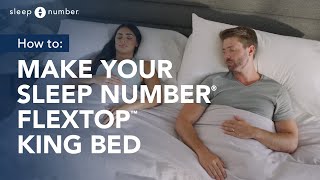 How To Make Your Sleep Number® FlexTop™ King Bed [upl. by Rebak]