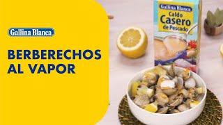 BERBERECHOS AL VAPOR  Recetas Gallina Blanca [upl. by Ameehs645]