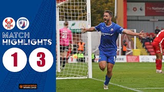 HIGHLIGHTS  Kidderminster Harriers 13 Spireites [upl. by Ahcurb]