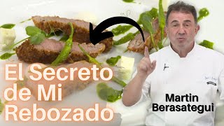 Martín Berasategui Cocina Presa Rebozada de Cerdo Ibérico Aljomar [upl. by Ellevart]