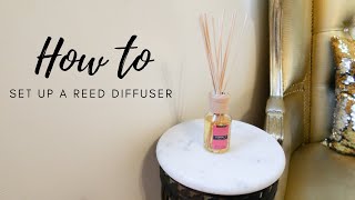 How to Make a Natural Reed Diffuser [upl. by Milore]