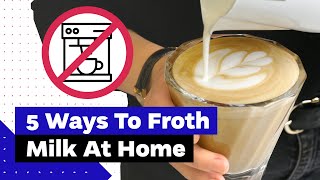 How To Froth Milk At Home Best Milk Frothers Review [upl. by Ylrbmik886]