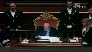 Senato Maria Elisabetta Alberti Casellati proclamata presidente [upl. by Llehctim]