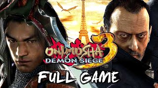 ONIMUSHA 3 DEMON SIEGE Gameplay Walkthrough FULL GAME 4K 60FPS No Commentary [upl. by Linus]