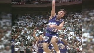 John Stockton sends the Utah Jazz to the NBA Finals [upl. by Resay]